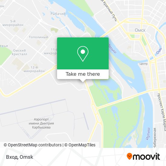 Вход map