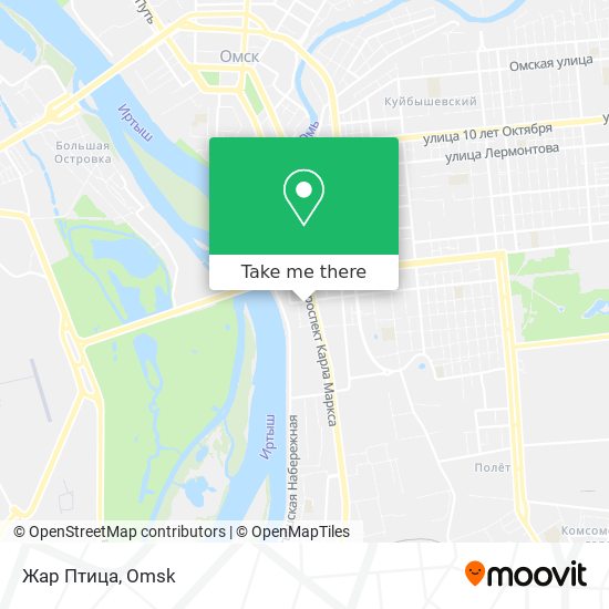 Жар Птица map