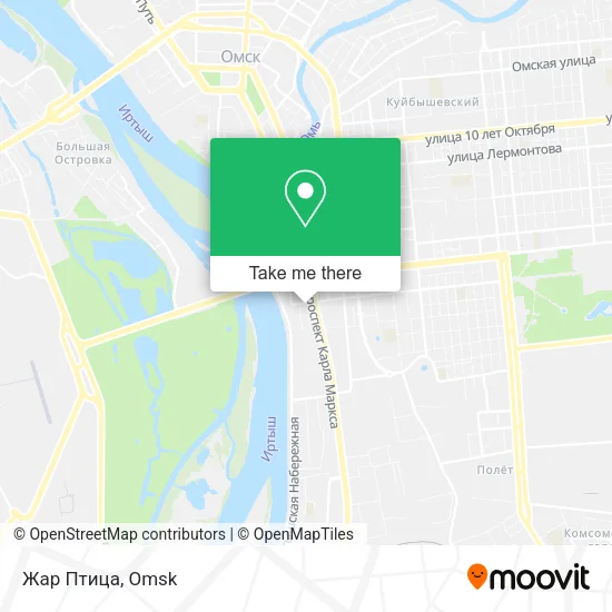 Жар Птица map