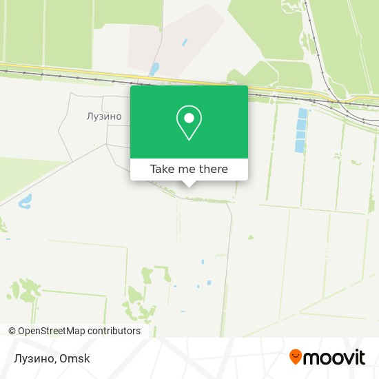 Лузино map