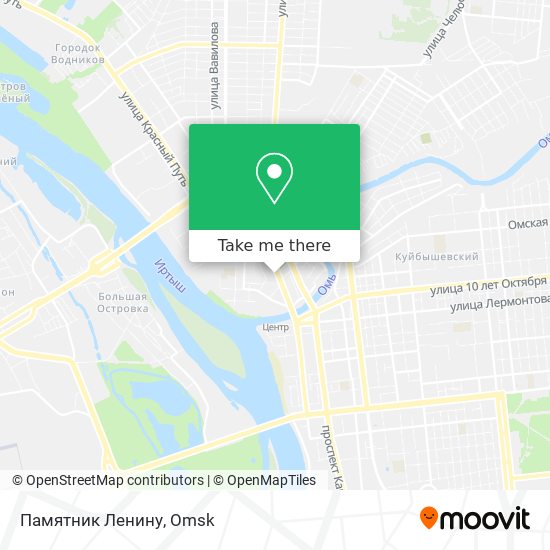 Памятник Ленину map