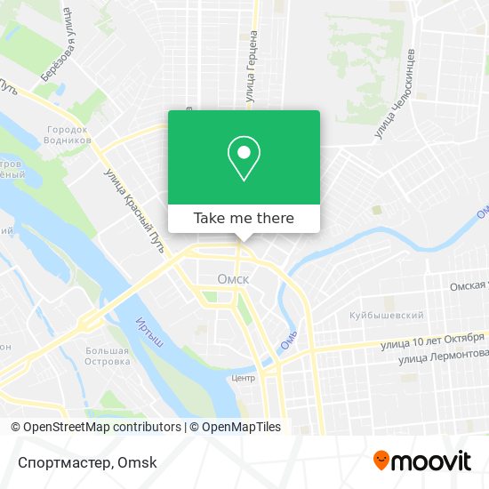 Спортмастер map