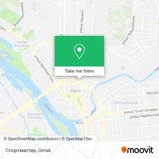 Спортмастер map