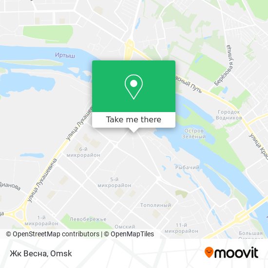 Жк Весна map