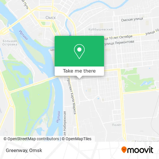 Greenway map