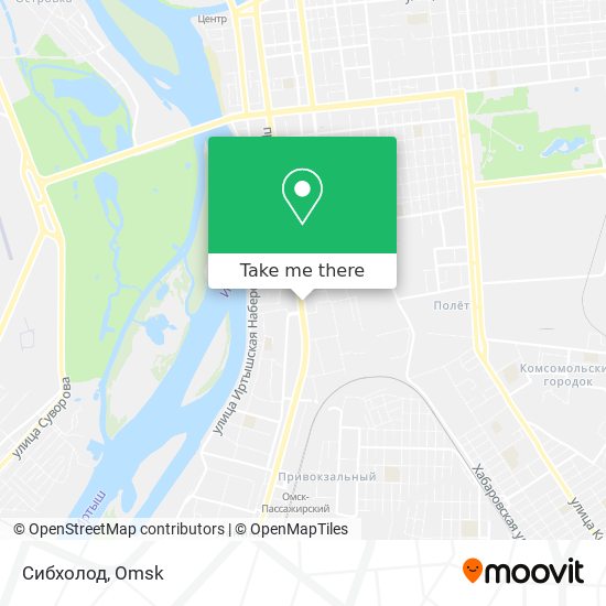 Сибхолод map