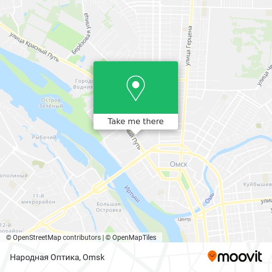 Народная Оптика map