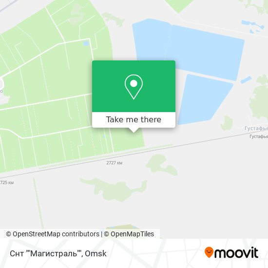 Снт ""Магистраль"" map