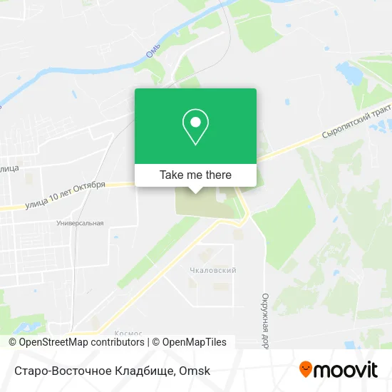 Старо-Восточное Кладбище map