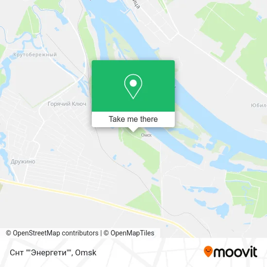 Снт ""Энергети"" map