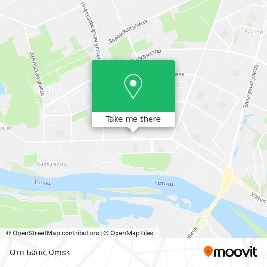 Отп Банк map