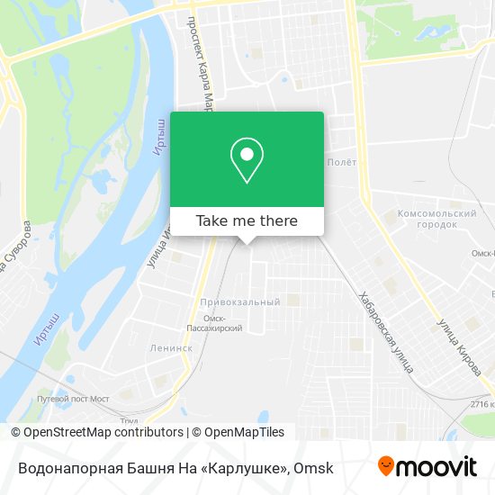 Водонапорная Башня На «Карлушке» map