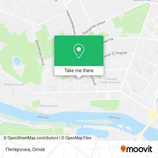 Пятёрочка map