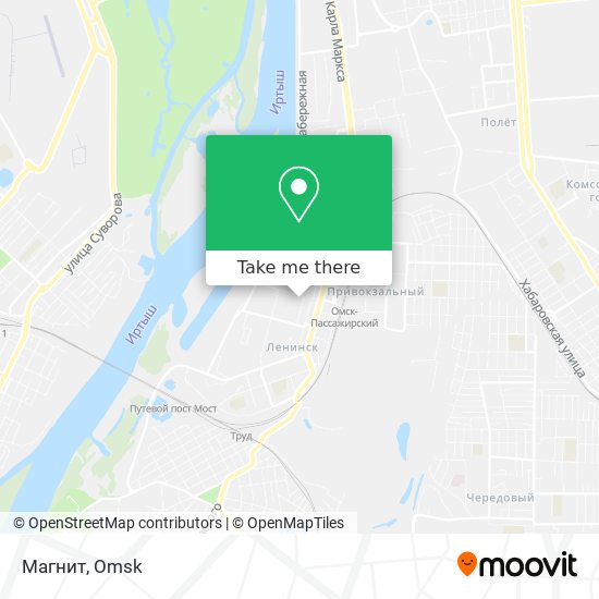 Магнит map