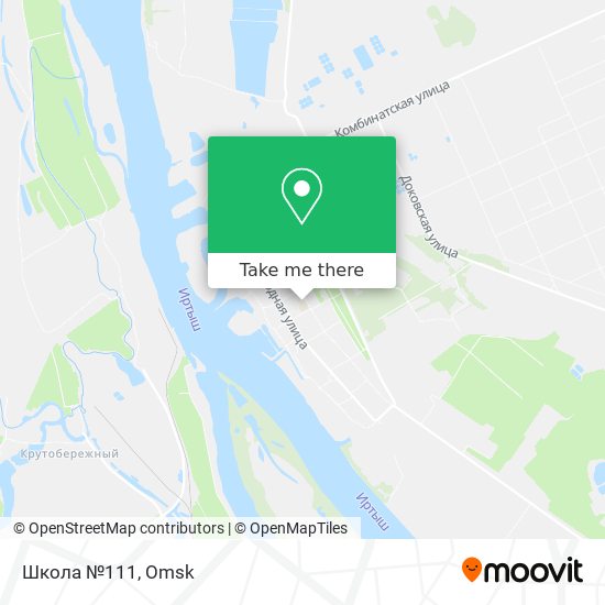 Школа №111 map