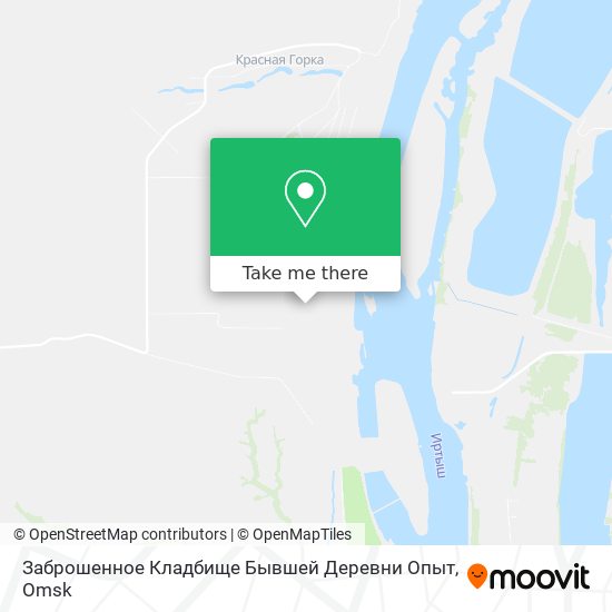 Заброшенное Кладбище Бывшей Деревни Опыт map