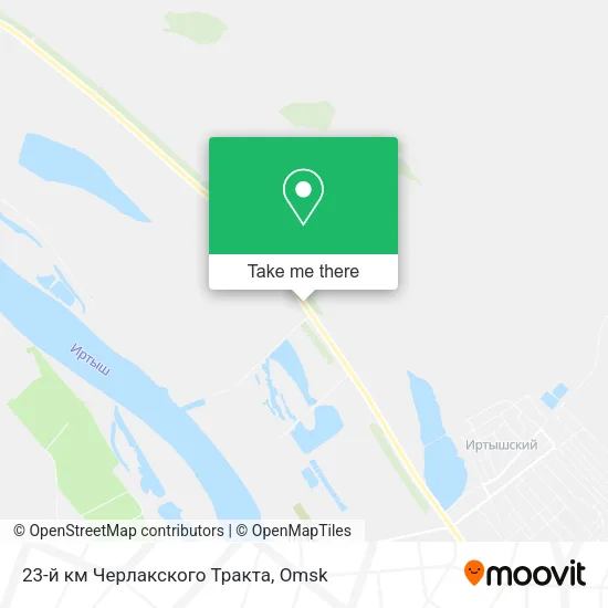23-й км Черлакского Тракта map