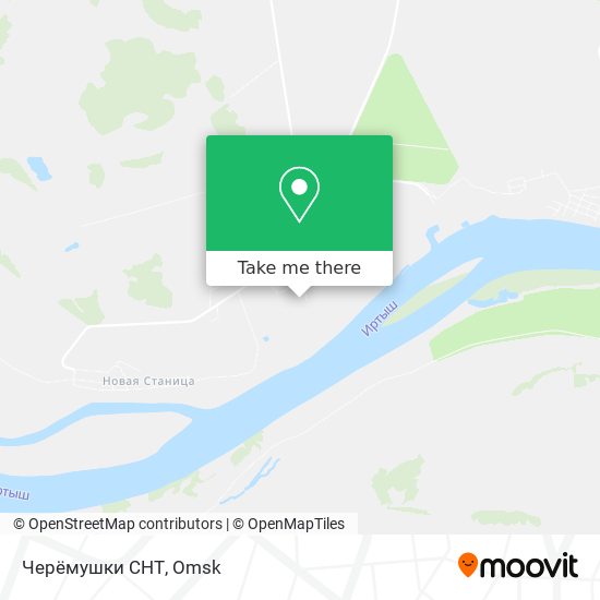 Черёмушки СНТ map