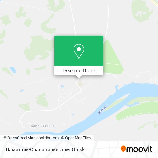Памятник-Слава танкистам map