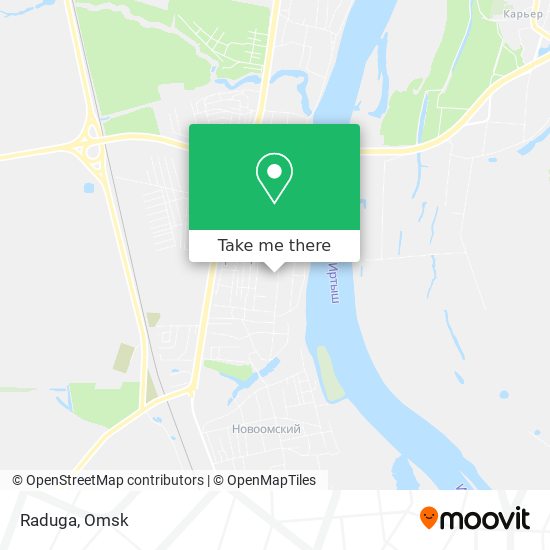 Raduga map