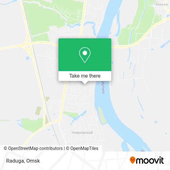 Raduga map