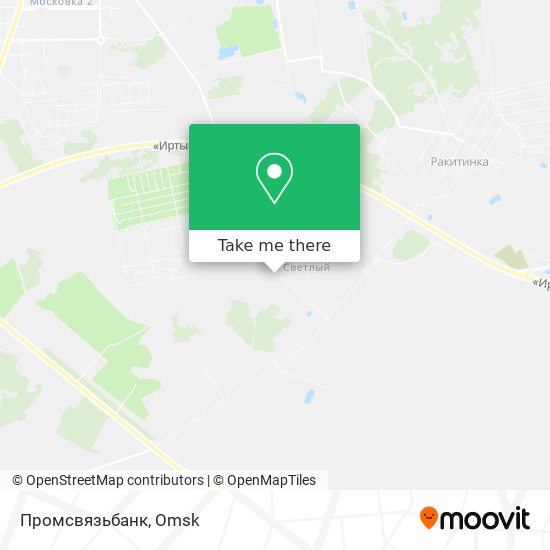 Промсвязьбанк map