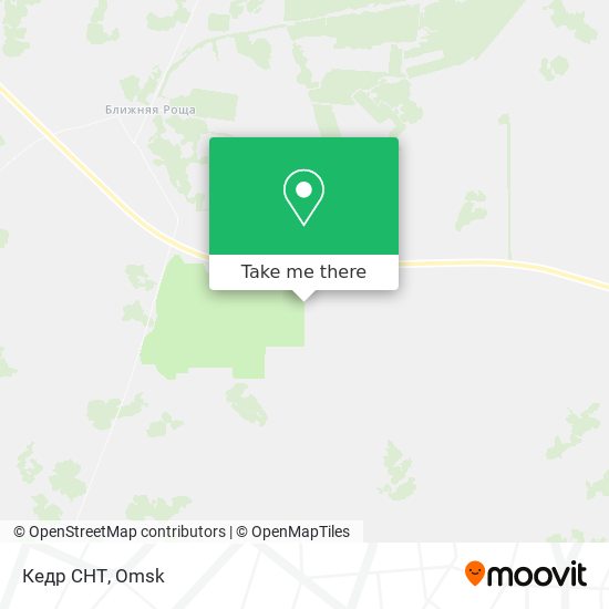 Кедр СНТ map
