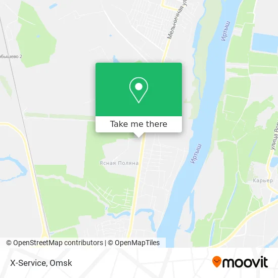 X-Service map