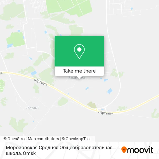 Морозовская Средняя Общеобразовательная школа map