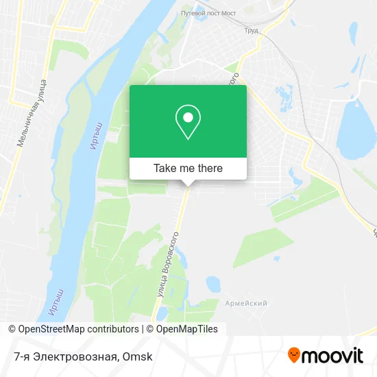 7-я Электровозная map