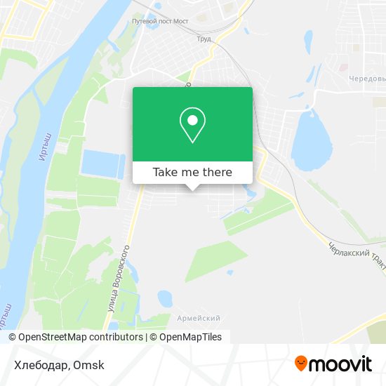 Хлебодар map