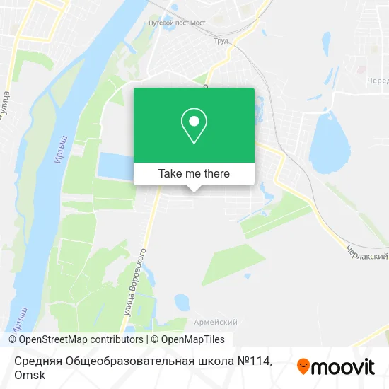 Средняя Общеобразовательная школа №114 map
