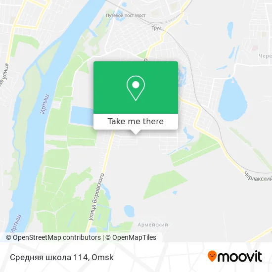 Средняя школа 114 map