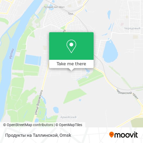 Продукты на Таллинской map