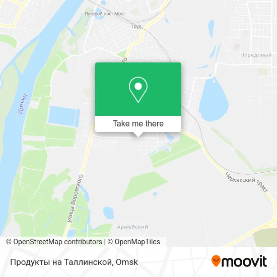 Продукты на Таллинской map