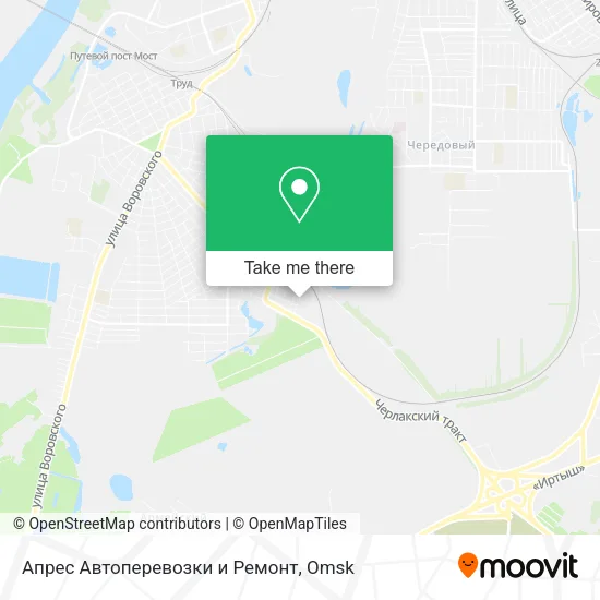 Апрес Автоперевозки и Ремонт map