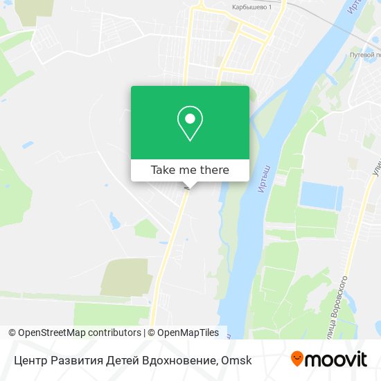 Центр Развития Детей Вдохновение map