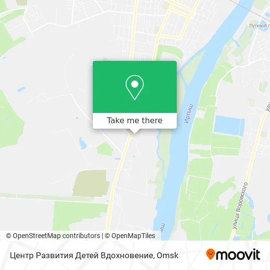 Центр Развития Детей Вдохновение map