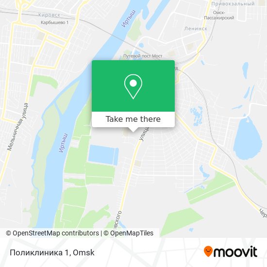 Поликлиника 1 map