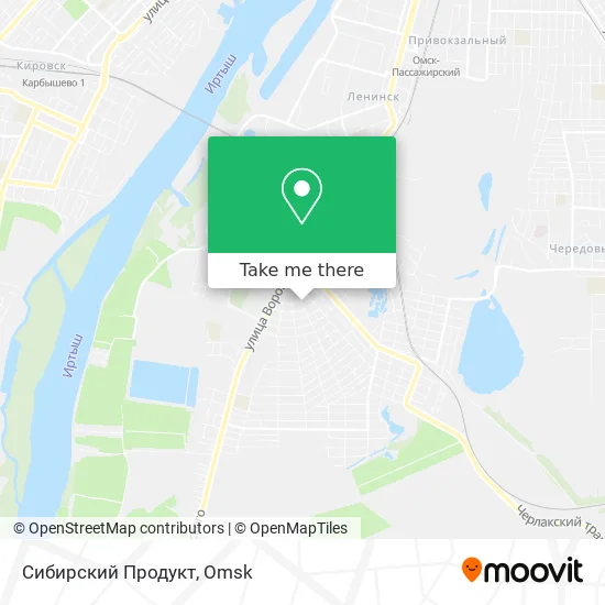 Сибирский Продукт map