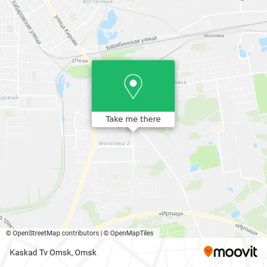 Kaskad Tv Omsk map