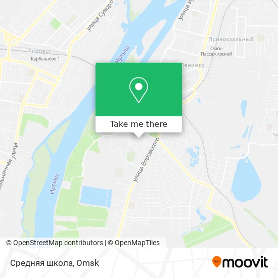 Средняя школа map