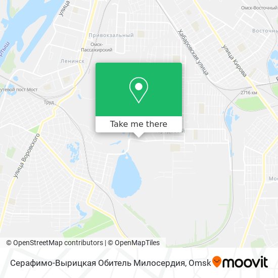 Серафимо-Вырицкая Обитель Милосердия map