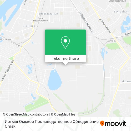 Иртыш Омское Производственное Объединение map