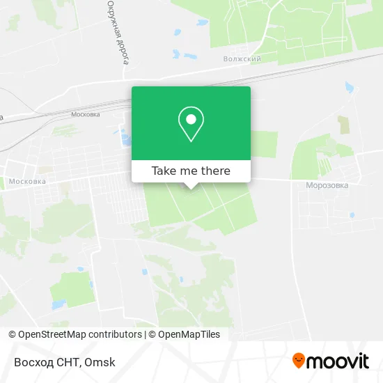Восход СНТ map