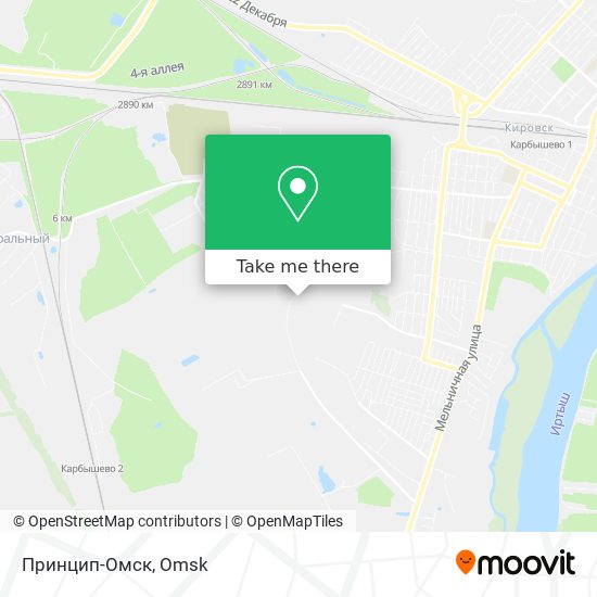 Принцип-Омск map