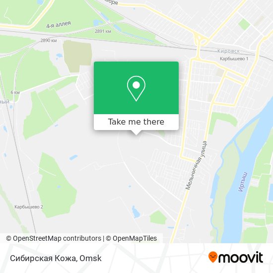 Сибирская Кожа map