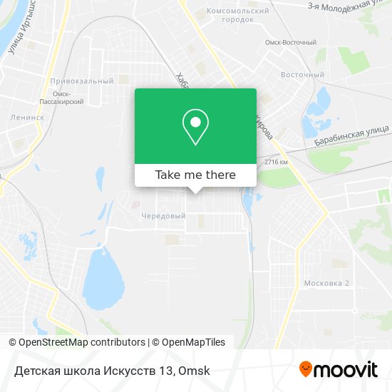 Детская школа Искусств 13 map