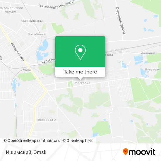 Ишимский map