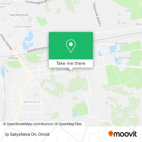 Ip Satysheva On map
